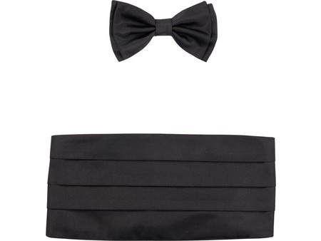 BOSS Σετ Μεταξωτό Παπιγιόν +amp Cummerbund H-BOW T+CUMM 50480282 - Made in Italy