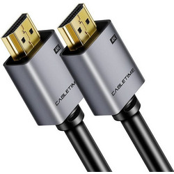Cabletime Καλώδιο HDMI 2.0 HDMI Male to HDMI Male 2m Black