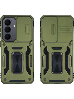 Sonique Ring Armor CamShield Θήκη Khaki (Samsung Galaxy S26)