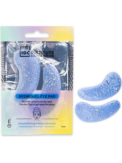IDC Institute Glitter Hydrogel Blue Eye Patches για Ενυδάτωση 6gr