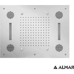 ΚΕΦΑΛΗ ΟΡΟΦ.TEMPTATION 63x48 ΗΧΟΣ-ΧΡΩΜΑΤ.ALMAR INOX