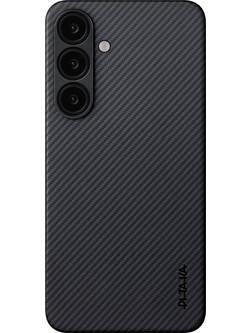Pitaka Ultra-Slim Case for Samsung S25+ Black/Grey Twill