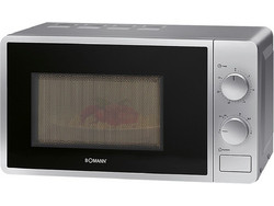 Bomann MW 6014 CB Silver Φούρνος Μικροκυμάτων 20lt Inox