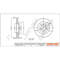 Dr!ve+ Δισκόπλακα - DP1010.11.0739