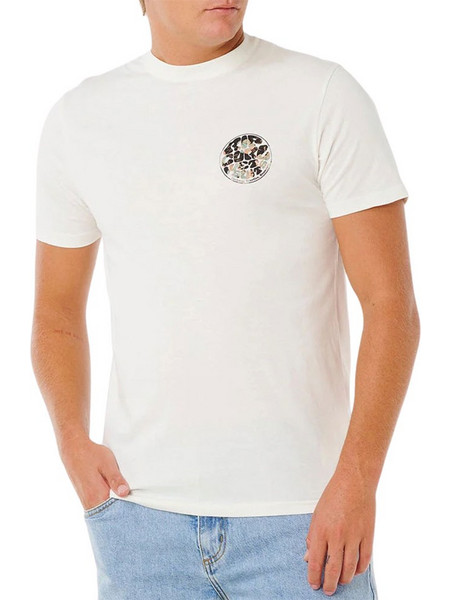 RIP CURL WETTIE PASSAGE ICON TEE BONE