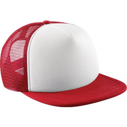 Παιδικό Καπέλο Trucker B645b Beechfield Vintage Snapback Classic Red/White