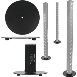 DNA MBP1 base for vertical operation of lighting bar round steel non-slip feet 20x20x0.3 cm