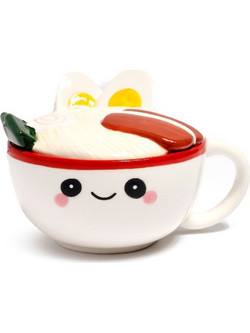 Puckator LMUG18 Puckator Κεραμική κούπα 300ml Nori The Ramen Foodiemals