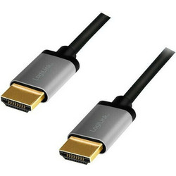 LogiLink Καλώδιο HDMI 2.0 HDMI Male to HDMI Male 2m Black CHA0101