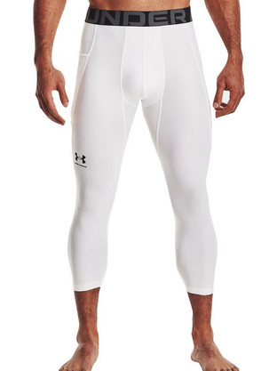 Under Armour Ανδρικό Κολάν 3/4 Λευκό 1361588-100