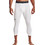Under Armour Ανδρικό Κολάν 3/4 Λευκό 1361588-100