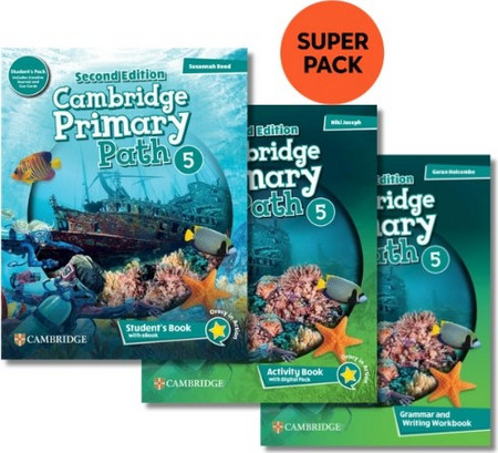 CAMBRIDGE PRIMARY PATH 5 SUPER PACK 2 (SB + WB + GR WB + WORDLIST) 2ND ED