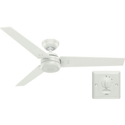 Hunter Protos WE 52 Ανεμιστήρας Οροφής 132cm 65W Λευκός