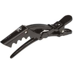 Farcom Professional Sibel Κλιπς Δυνατό Μαύρο 11cm 6 τεμάχια