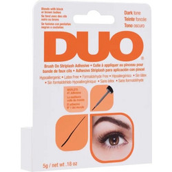 ARDELL ARDELL DUO BRUSH STRIPLASH ADHESIVE DARK eyelash adhesive strip brush 5 gr