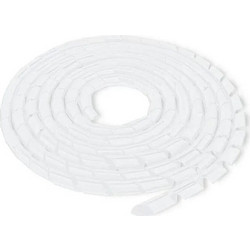 Qoltec 52258 Clip Οργάνωσης Καλωδίων 1τμχ Λευκό