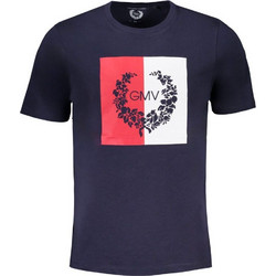 GIAN MARCO VENTURI MEN'S SHORT SLEEVED T-SHIRT BLUE - AU01416ATTILIO_BLNIGHBL