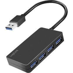 LogiLink UA0396 USB Hub 3.0 USB-A με 4 Θύρες USB-A