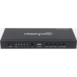 Manhattan IDATA HDMI-41MVMH Multiviewer HDMI 4 Θυρών - 1080p, IR Τηλεχειριστήριο