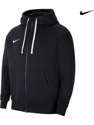 Nike Park 20 Ανδρική Ζακέτα Φούτερ με Κουκούλα και Φερμουάρ Μαύρη CW6887-010