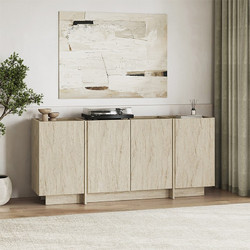 Μπουφές Dorma Megapap χρώμα travertine 180x45x80,2εκ