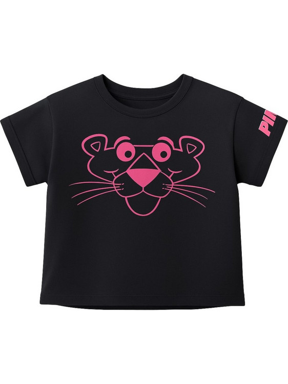 Καλοκαιρινό T-shirt Pink Style Dark Grey