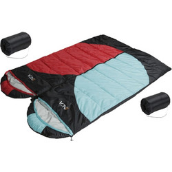 Inca Wayna Twin Pack Sleeping Bag Διπλό 2 Εποχών Μπλε Κόκκινο