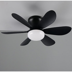 Ανεμιστήρας Οροφής Trio Lighting Lund 53cm με LED Φωτισμό 2700-6500K & Τηλεχειριστήριο 8W Black R67462132