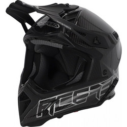 Acerbis Steel Carbon Black / Grey Κράνος Μηχανής Motocross 1000gr