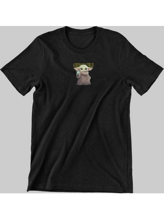 Grogu Baby Yoda Παιδικό T-Shirt - BLACK