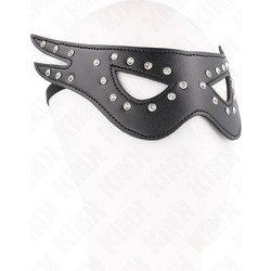 SEXY LEATHERETTE MASK MODEL 2 27 x 13 CM - KINK