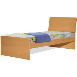 Νο 16 Κρεβάτι MDF Οξυά (Για Στρώμα 160x200) Με Επιλογές Χρωμάτων - Φυσικό Οξυά