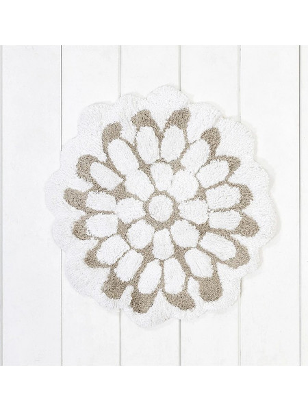 Χαλάκι μπάνιου 50x80 Petal Light beige 5206482195431
