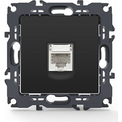 PRIME ΠΡΙΖΑ ΤΗΛΕΦΩΝΟΥ 1xRJ11 CAT3 IP20 MAT ΑΝΘΡΑΚΙ -1000113005