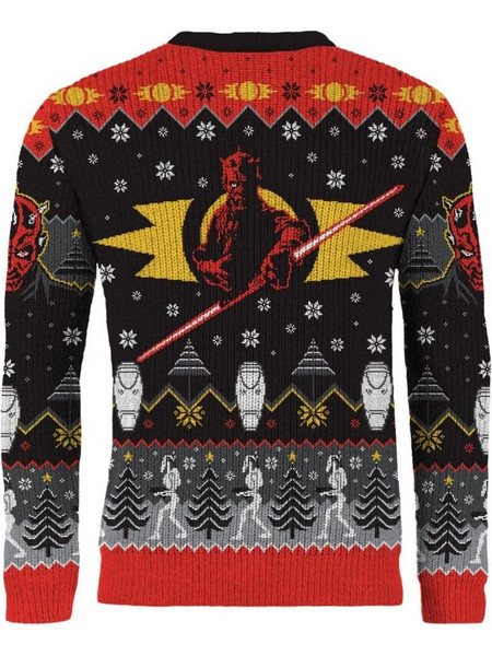 Star Wars Christmas Sweater Sith Size XXL