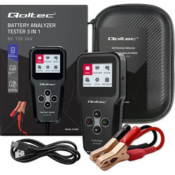 Qoltec Ψηφιακό Battery Tester