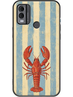 Θήκη Salt & Stripe Collection - The Catch Nokia C22 Black TPU (Μαύρη Σιλικόνη)
