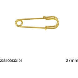 Παραμάνα Σιδερένια 30mm 235100633 επιχρυσο 10 τεμαχια