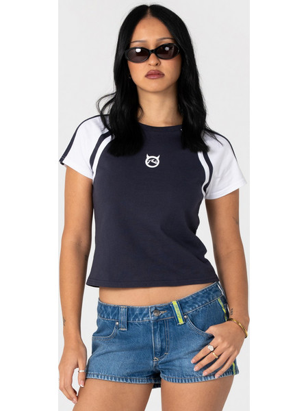 Rusty Devil Raglan Baby T-shirt