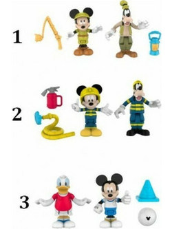 Giochi Preziosi Disney Junior Mickey 2pack Figures 3 Σχέδια MCC04520