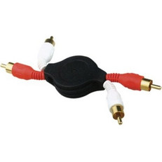 DM καλώδιο 2x RCA M/M εισελκόμενο 1.5m