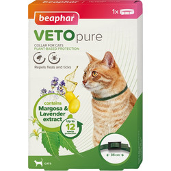 Beaphar Vetopure Αντιπαρασιτικό Περιλαίμιο Γάτας 35cm
