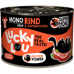 Lucky Lou The Real Taste! SuperMono with Beef, Cranberries & Catnip 200gr
