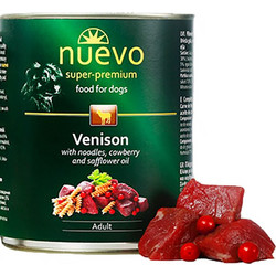 Nuevo Super Premium Adult Grain Free with Venison & Noodles 800gr