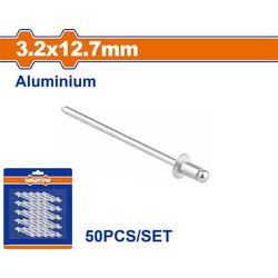 Wadfow WREZK13 Πριτσίνια Αλουμινίου M3.2x12.7mm 50τμχ
