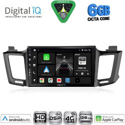Digital IQ BXF 17733_CPAA Ηχοσύστημα Αυτοκινήτου για Toyota RAV4 10" με GPS