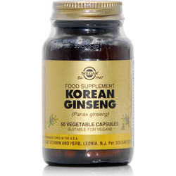 Solgar Korean Ginseng 520mg 50 Κάψουλες