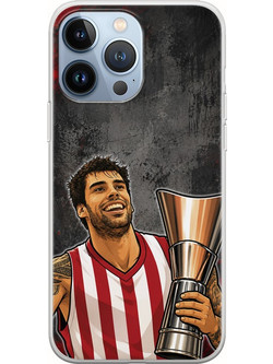 Θήκη Kings of Europe Legends - Saint George iPhone 13 Pro Flexible TPU (Διάφανη Σιλικόνη)