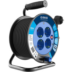 Μπαλαντέζα στροφείο 50m H05VV-F 3x1.5mm2 OR-AE-13301(GS)/50M Orno
