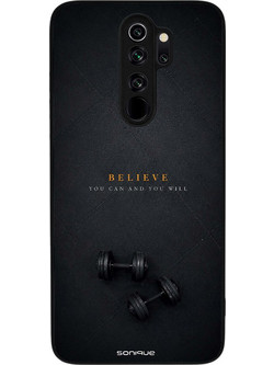 Sonique Men's Edition Θήκη με Σχέδιο «Believe» (Xiaomi Redmi Note 8 Pro)